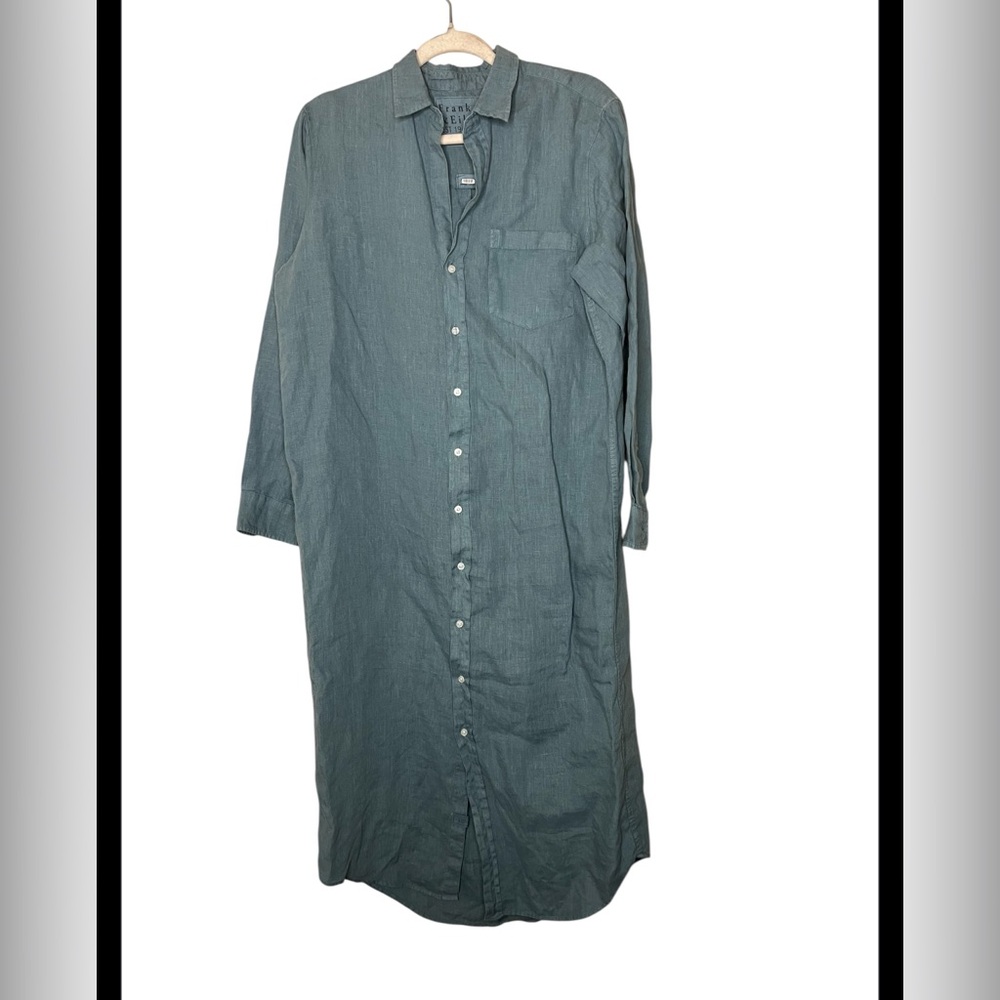 Frank & Eileen Rory linen dress size M - Picture 4 of 8